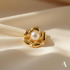 Bloom Circle Lotus Studs