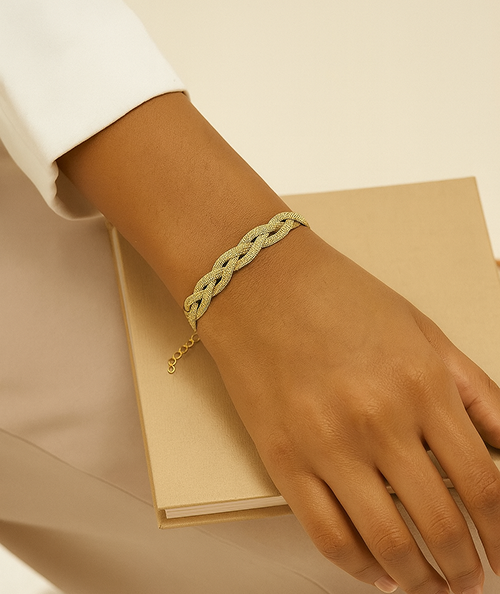 Golden Serpent Bracelet