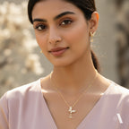 Butterfly Necklace and Earring Set