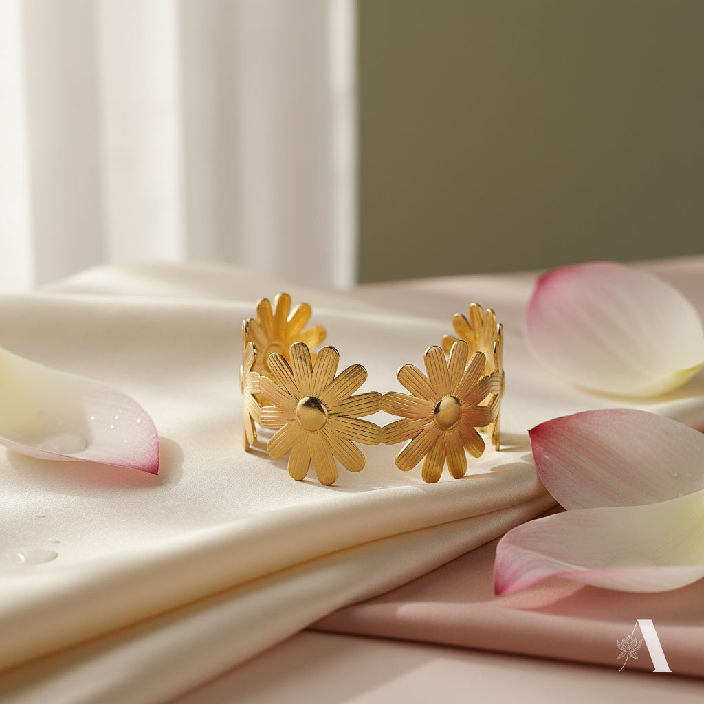 Daisy Flower Cuff