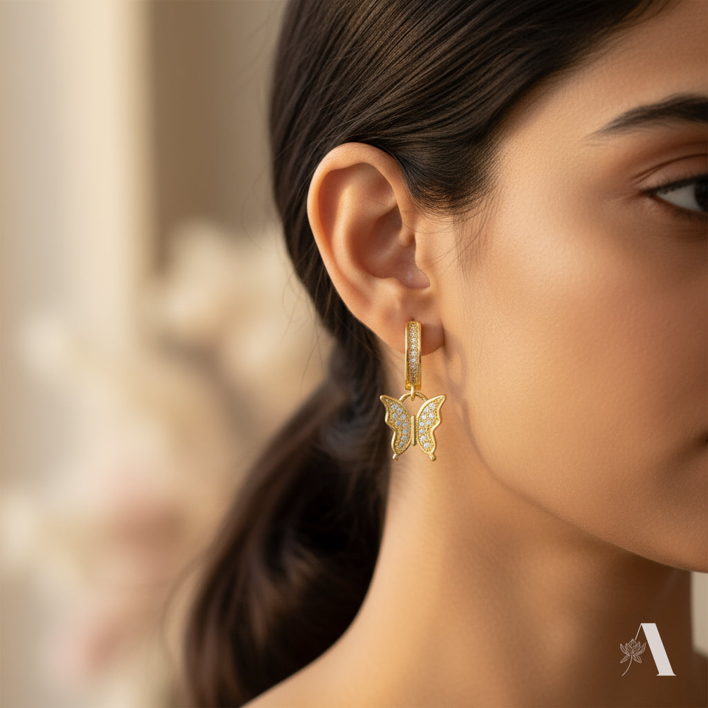 Flutter Charm Butterfly Drops