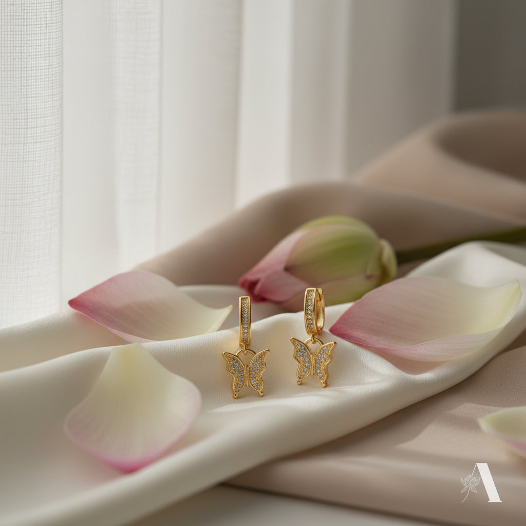 Flutter Charm Butterfly Drops