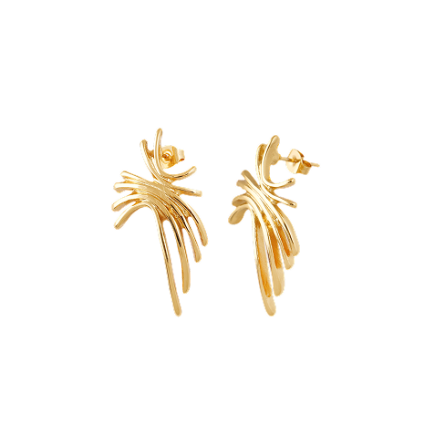 Golden Cascade Studs