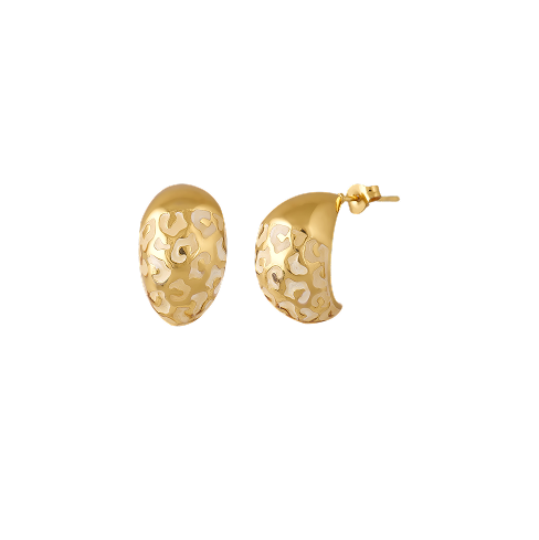 Golden Veil Studs