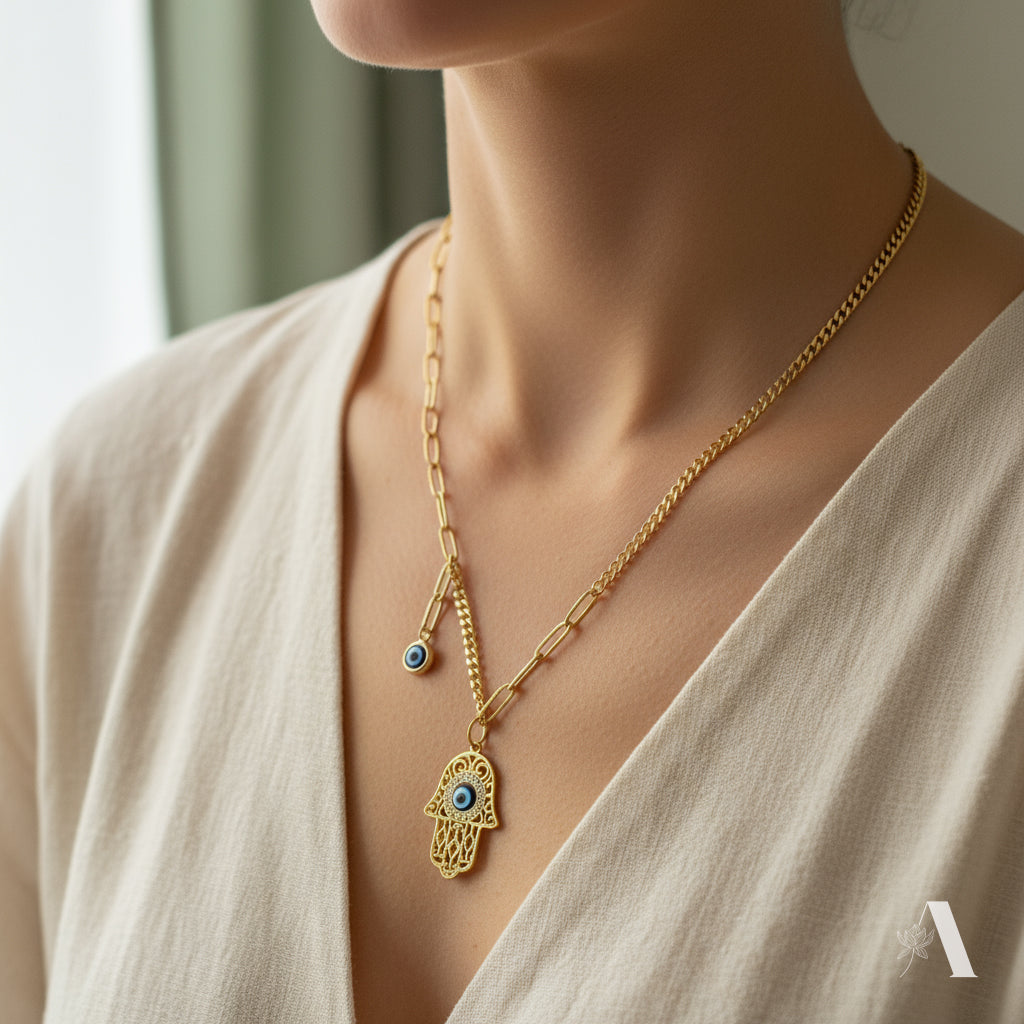 Guardian Grace Pendant Necklace