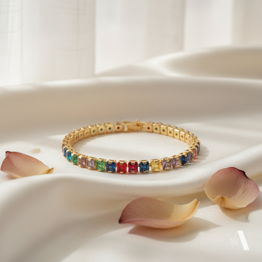 Prism Multicolor Tennis Bracelet