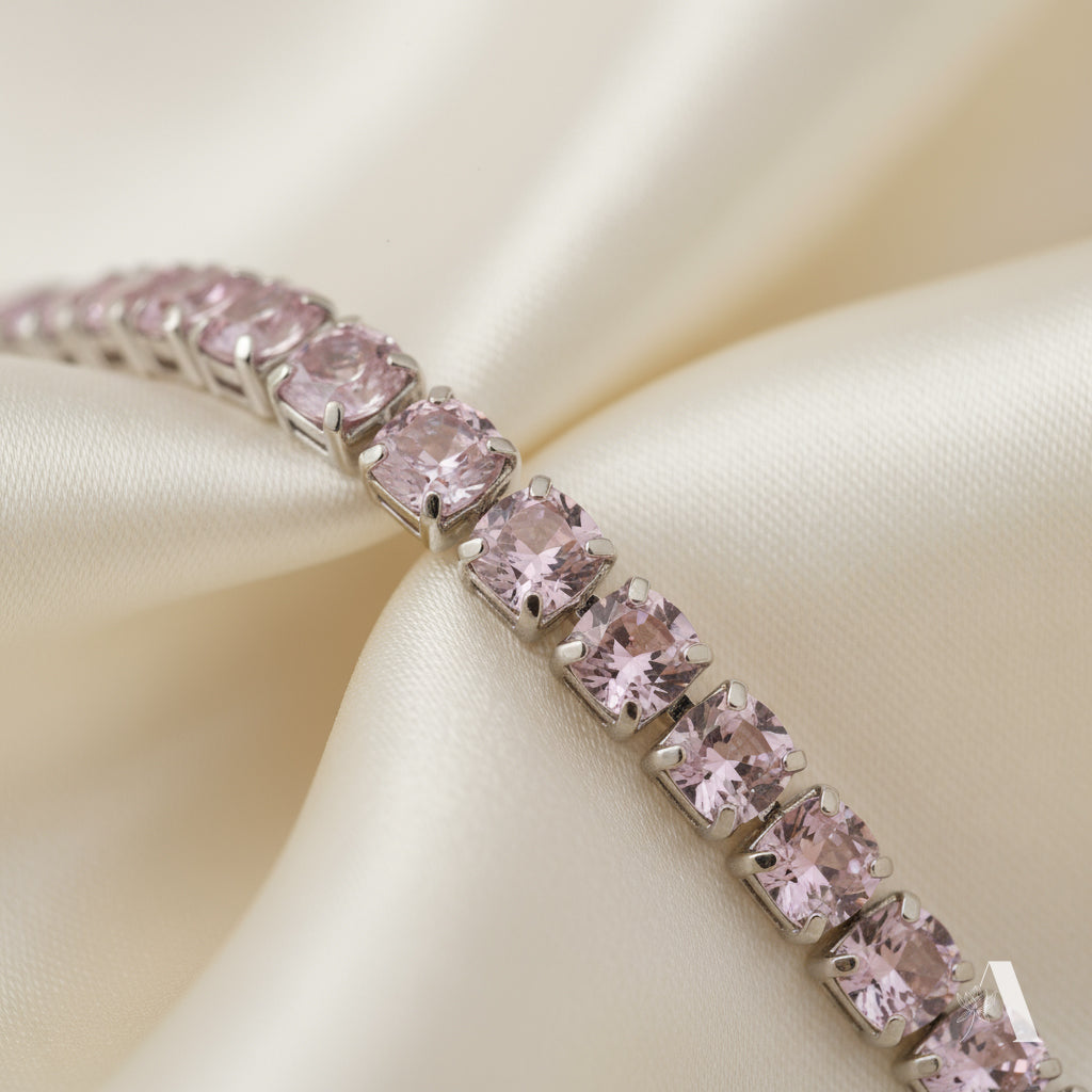Rosé Pink Tennis Bracelet