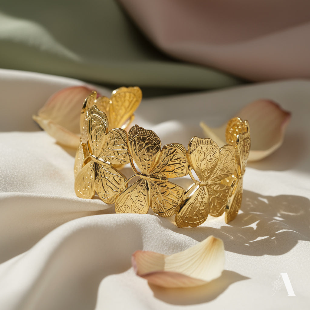 Textured Butterfly Cuff