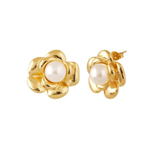 Bloom Circle Studs