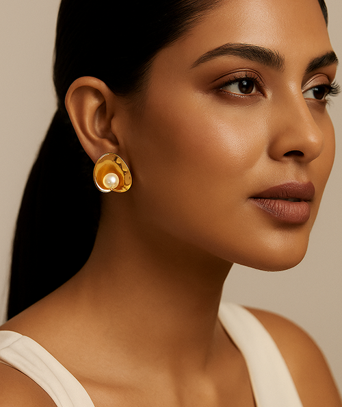 Oyster Pearl Studs
