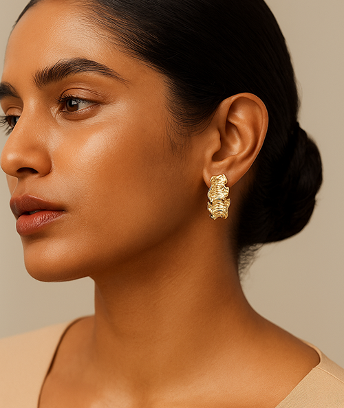 Rippling Aura Hoops