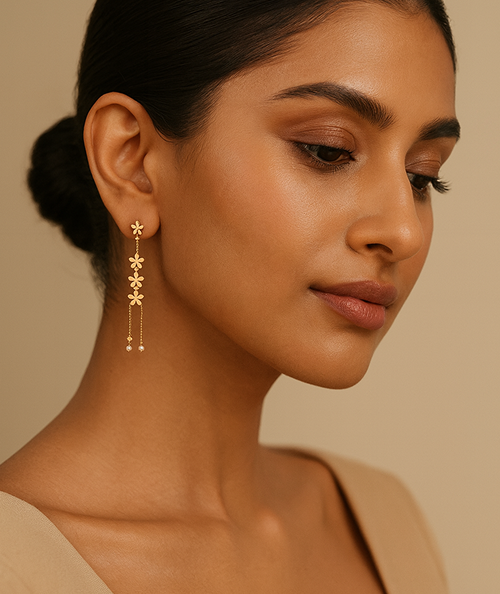 Petal Cascade Earrings